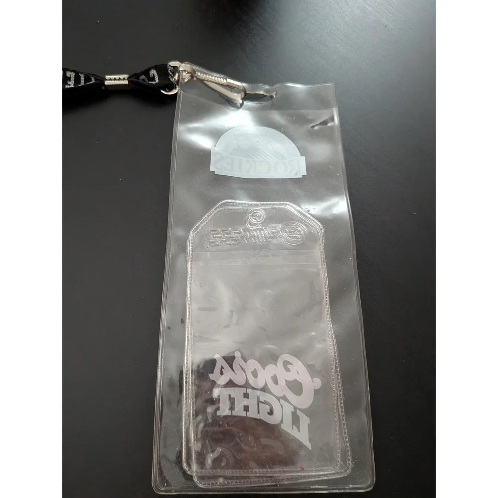 MLB Colorado Rockies Coors Field Lanyard + Clubhouse ID‎ Pouch